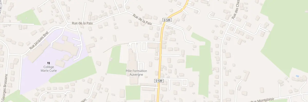 Plan du 64 Rue Henri Barbusse à Désertines