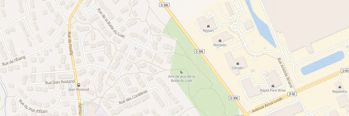 Plan du 66 Rue de la Butte du Luet à Vert-Saint-Denis