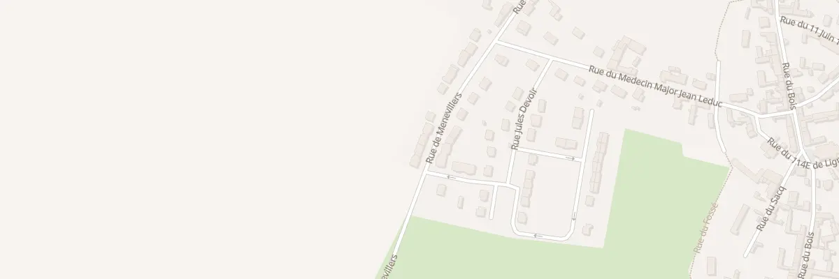 Plan du 24 Rue de Ménévillers à Méry-la-Bataille