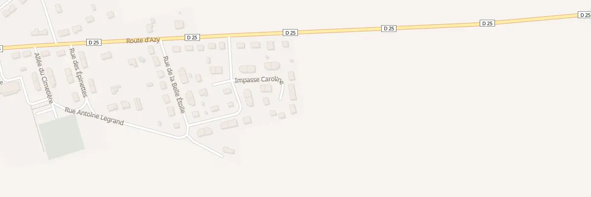 Plan du 17 Imp Caroline à Rians