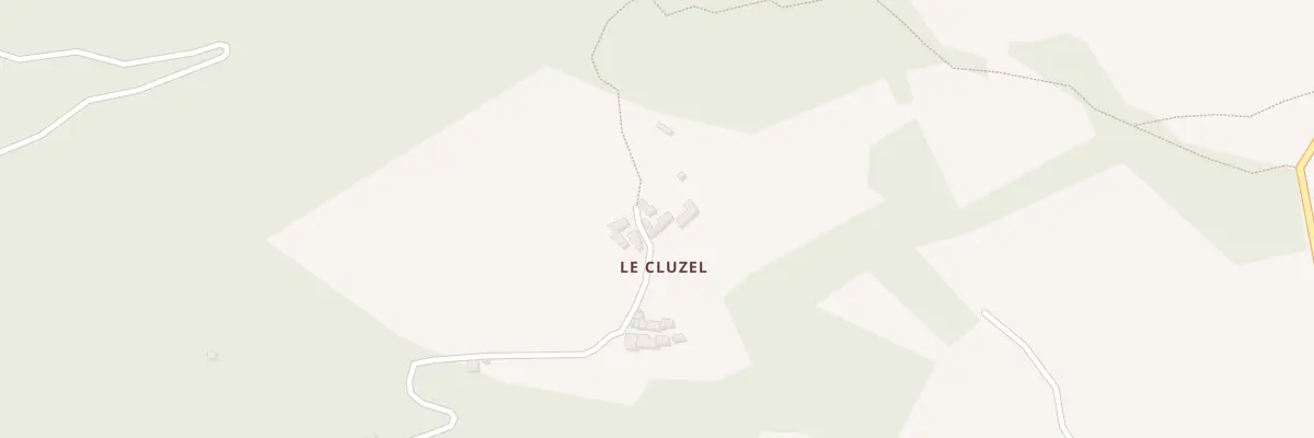 Plan du 5050 Le Cluzel à Brousse-le-Château
