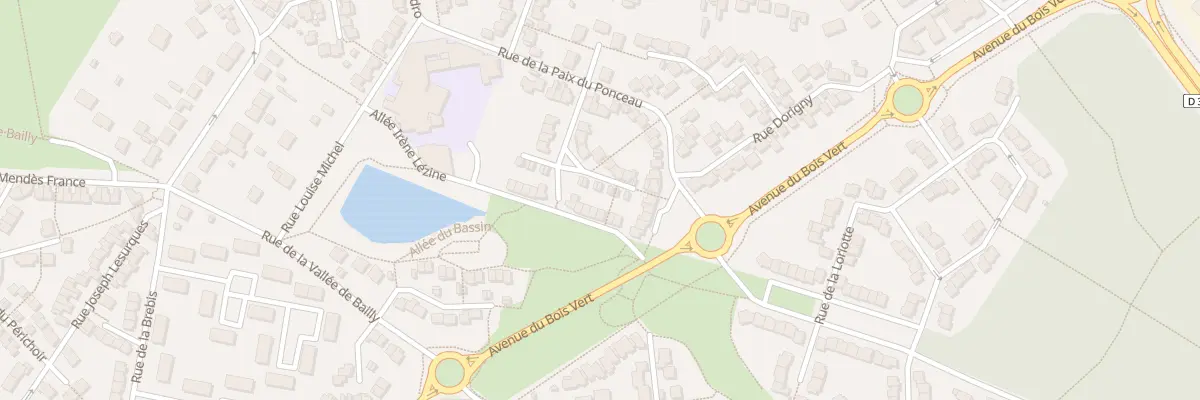 Plan du 17 All Irene Lezine à Vert-Saint-Denis