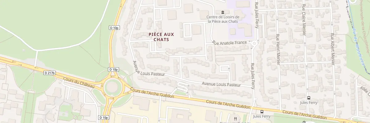 Plan du 8 Rue Pierre et Marie Curie à Noisiel