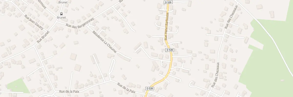 Plan du 44 Rue Henri Barbusse à Désertines