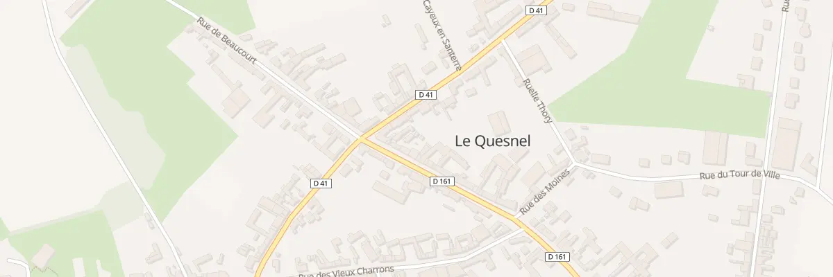 Plan du 3 Rue du Huit Mai 1945 au Quesnel