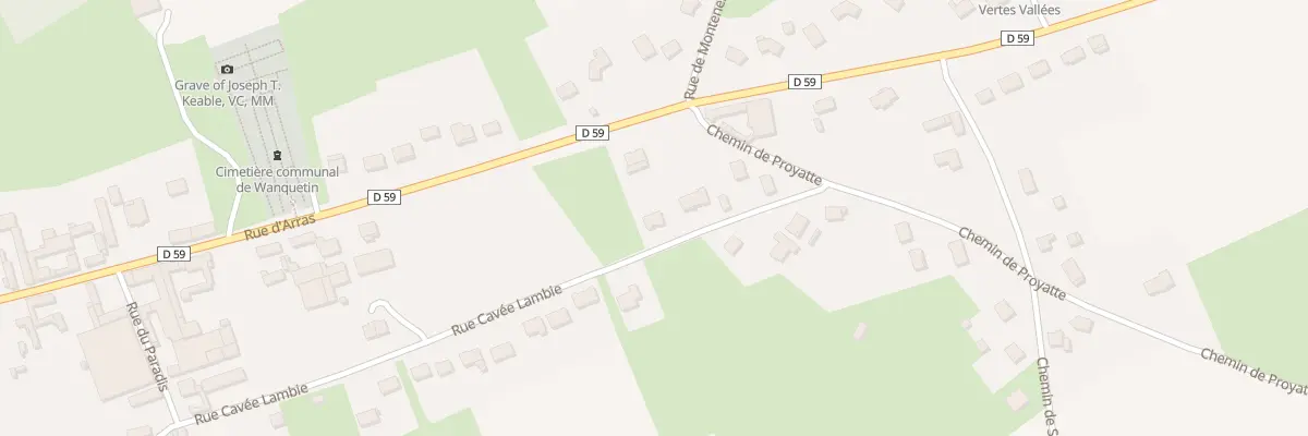 Plan du 35 Cavee Lambie à Wanquetin