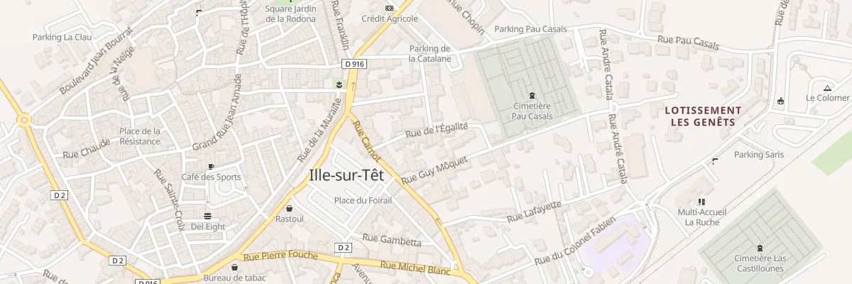 Plan du 16 Rue de l’Egalite à Saint-Michel-de-Llotes