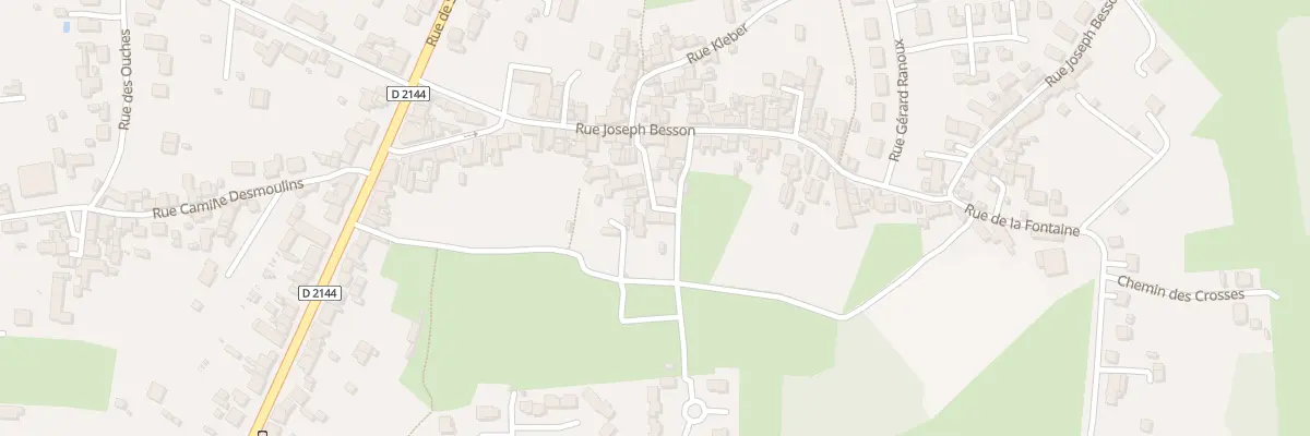 Plan du 32 Rue Corneille à Désertines
