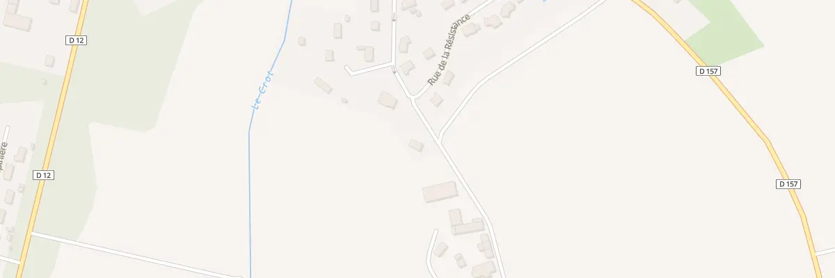 Plan du 18 Che de la Garenne à Brécy