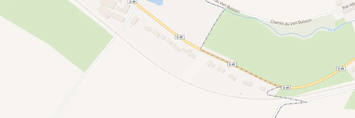 Plan du 1171 Rue d’Aubigny à Capelle-Fermont