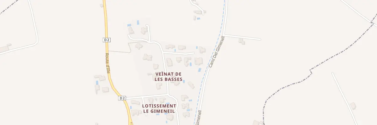 Plan du 12 Imp des Pins à Saint-Michel-de-Llotes