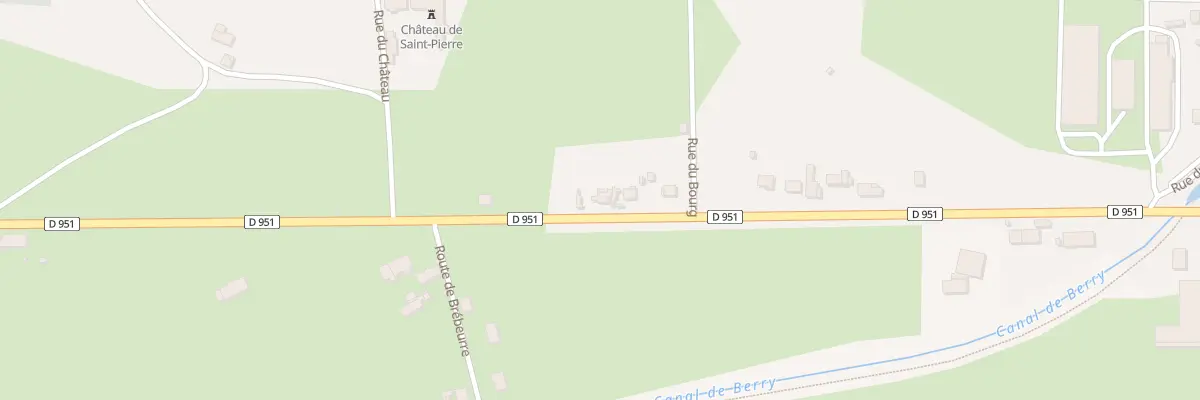 Plan du 764 Rte de St Amand à Saint-Pierre-les-Étieux