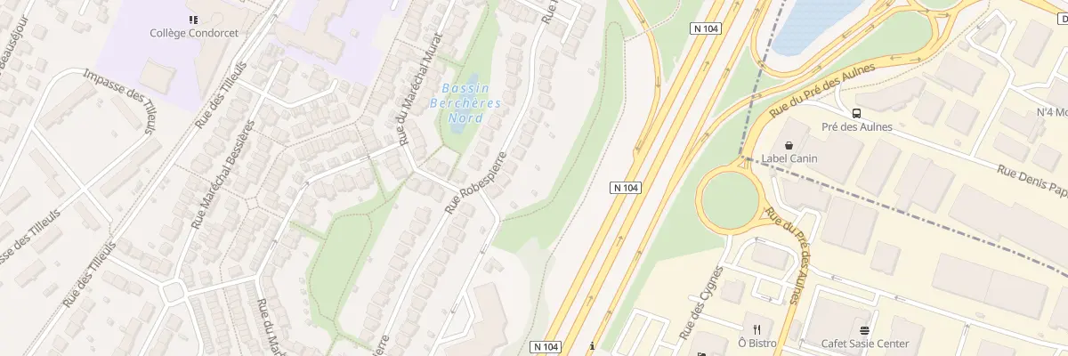 Plan du 57 Rue Robespierre à Pontault-Combault