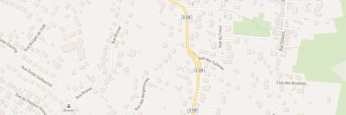 Plan du 4 Rue des Bergeronnes à Désertines