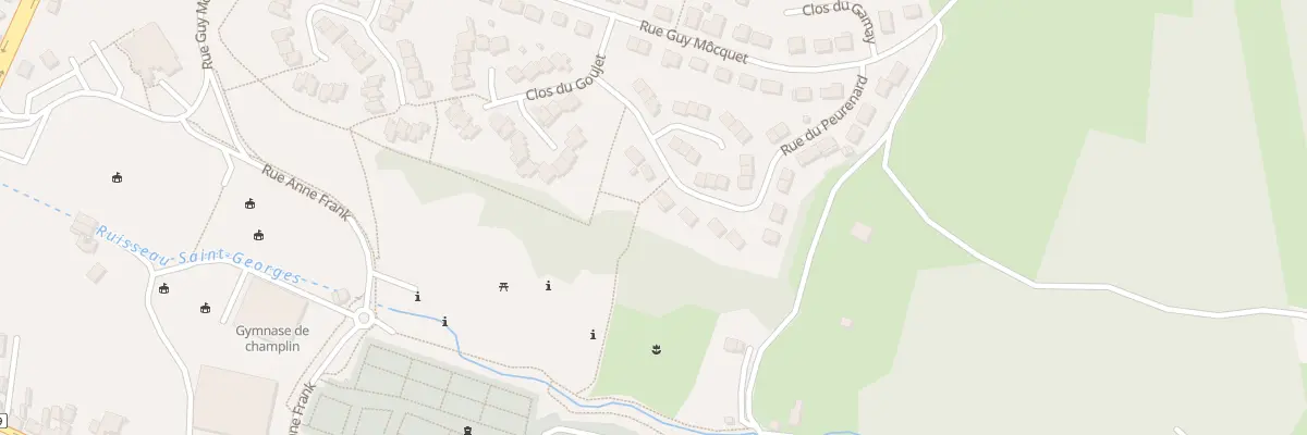 Plan du 10 Rue du Peurenard à Désertines