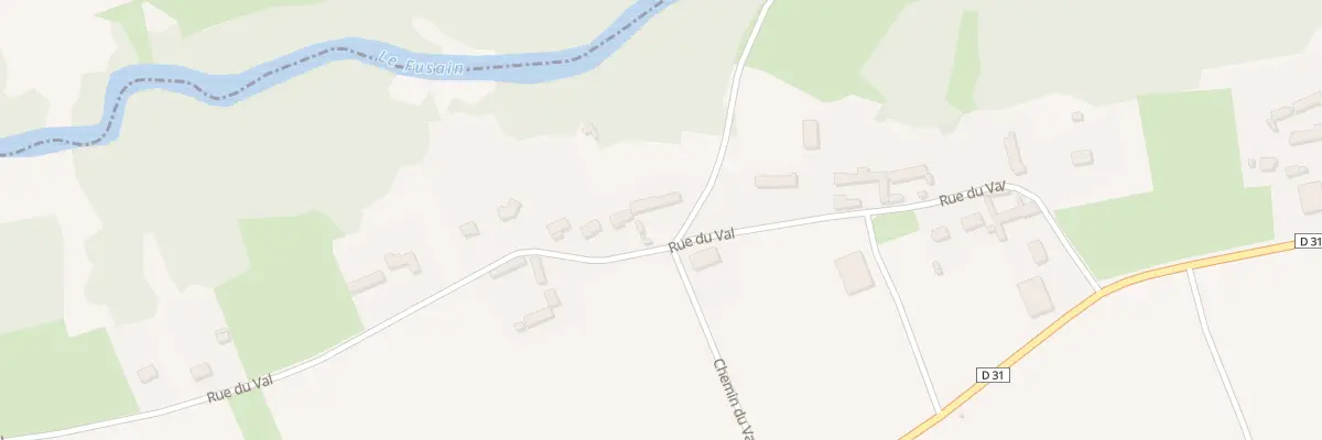 Plan du 41 Rue du Val à Courtempierre