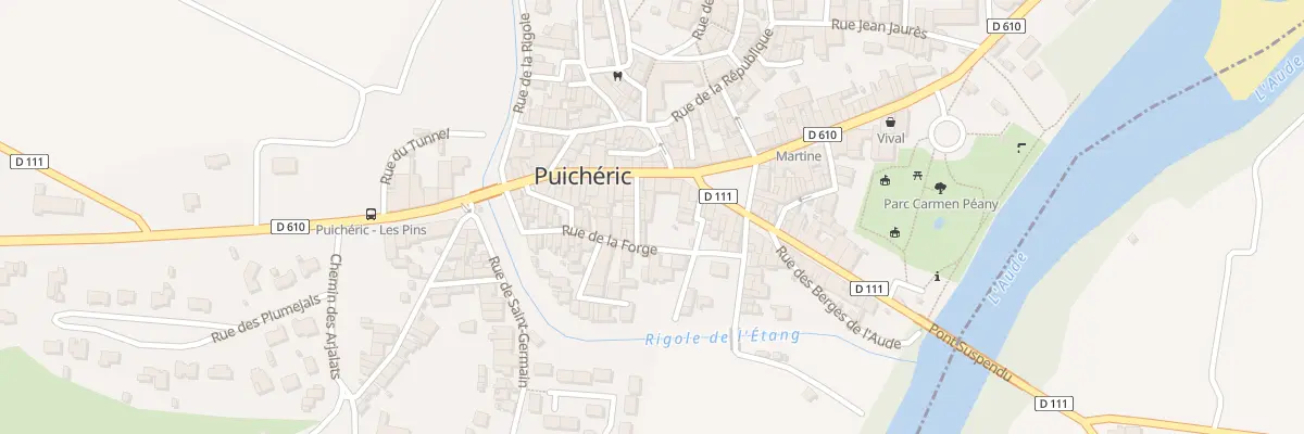 Plan du 5497 Le Village à Puichéric