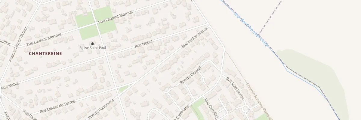 Plan du 68 Rue du Panorama à Chelles