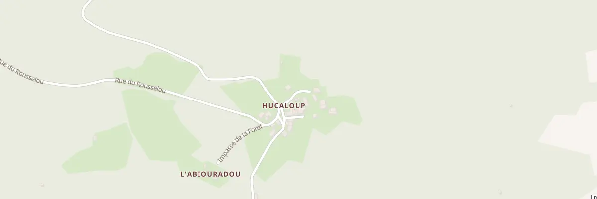Plan du 5450 Hucaloup à Laval-Roquecezière