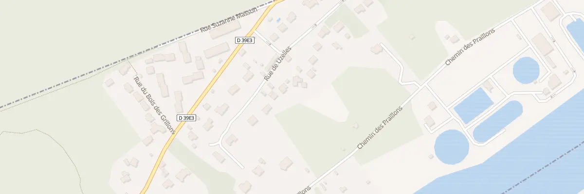 Plan du 15 Rue des Uzelles à Boissettes