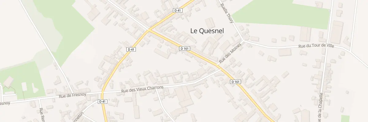 Plan du 12 Rue du Huit Mai 1945 au Quesnel