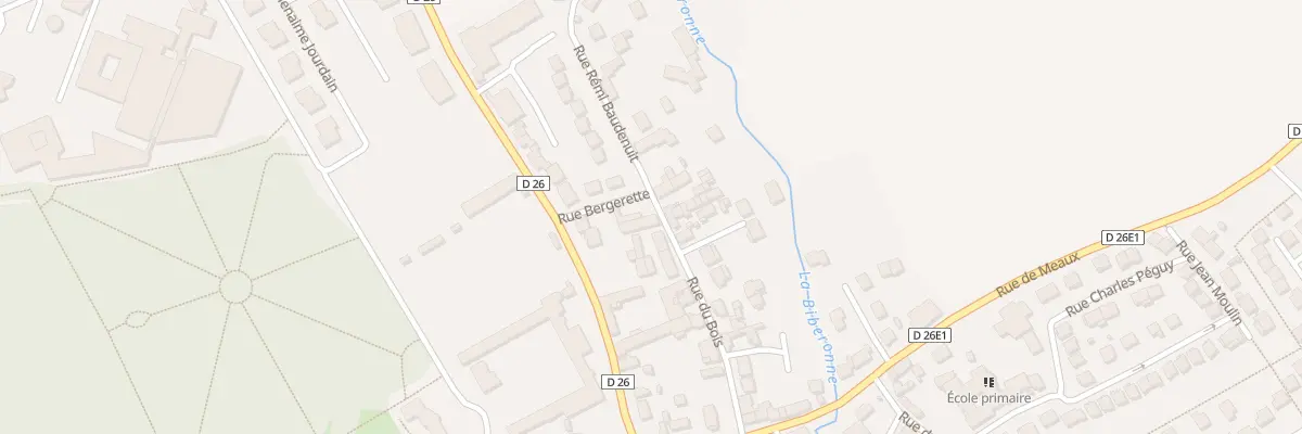Plan du 23 Rue du Bois à Moussy-le-Vieux