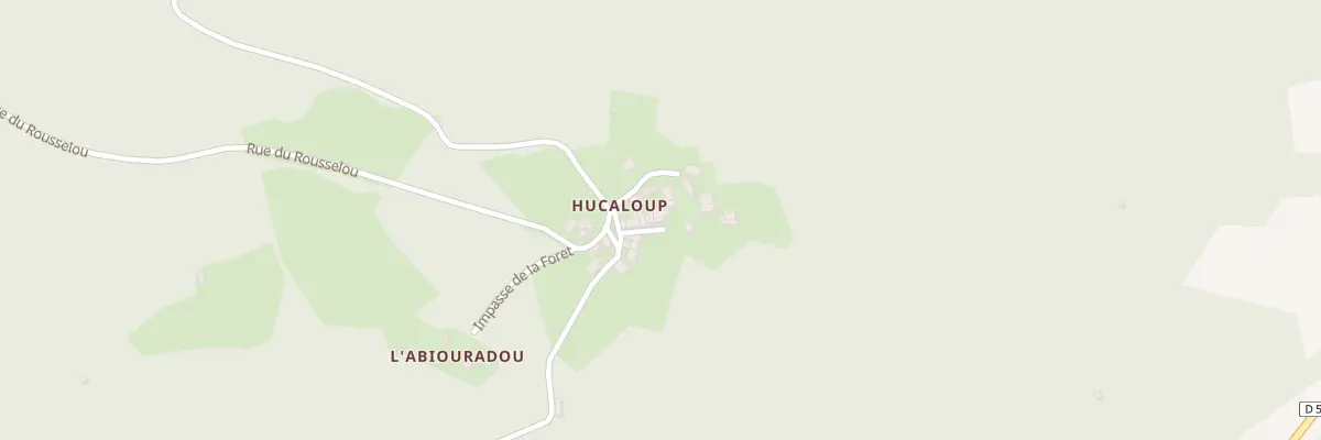 Plan du 5105 Hucaloup à Laval-Roquecezière