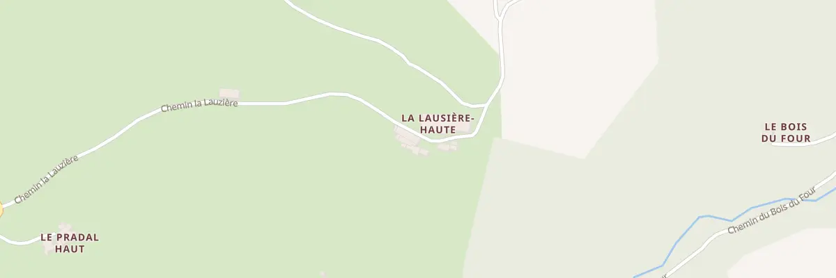 Plan du 5099 La Lauziere à Martrin