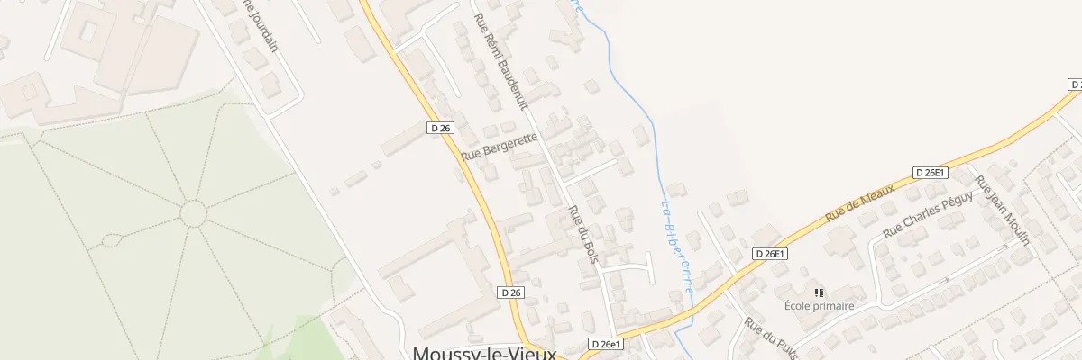 Plan du 21 Rue du Bois à Moussy-le-Vieux