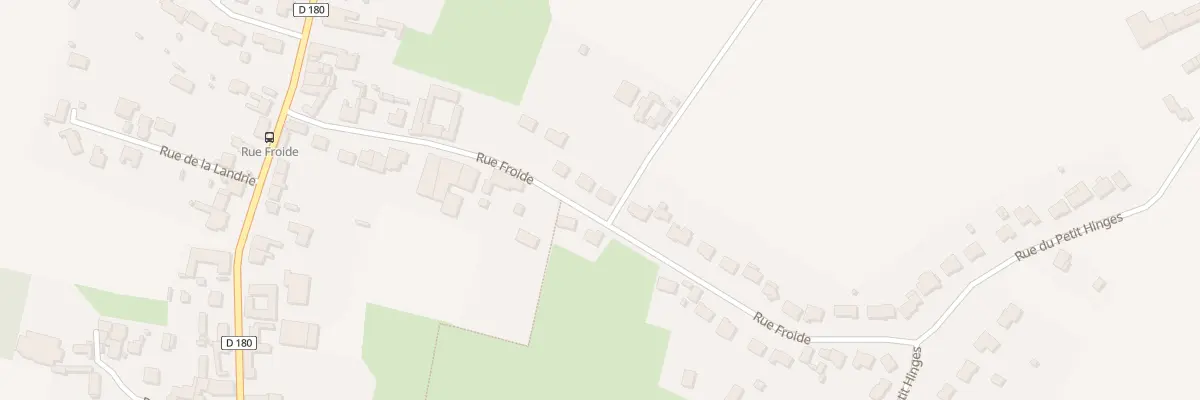 Plan du 241 Rue Froide à Hinges