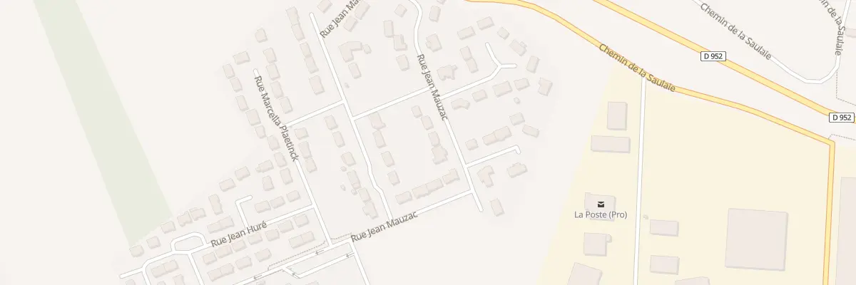 Plan du 34 Rue Jean Mauzac à Gien