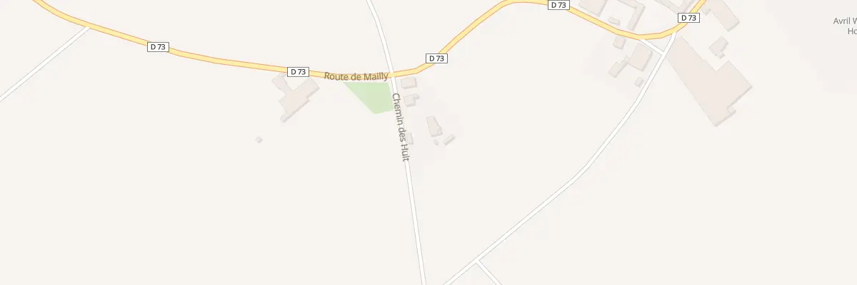 Plan du 13 Rte de Mailly à Auchonvillers