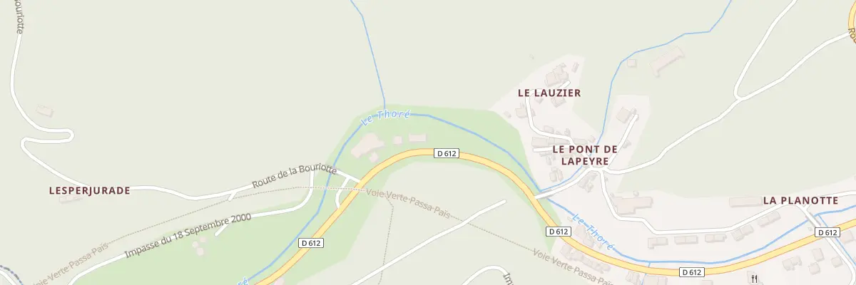 Plan du 29 Av Charles De Gaulle à Labastide-Rouairoux