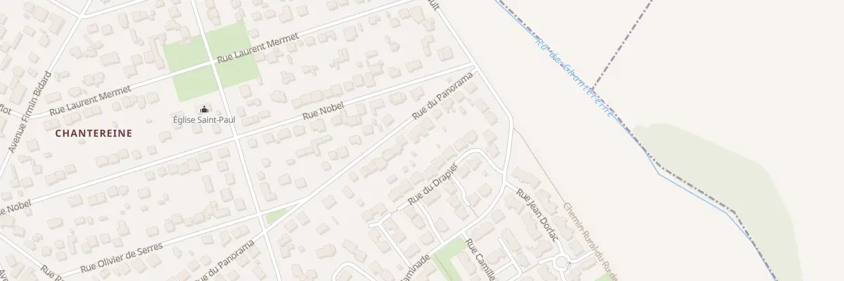 Plan du 70 Rue du Panorama à Chelles