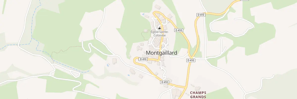 Plan du 1 Rue du Millaras à Montgaillard
