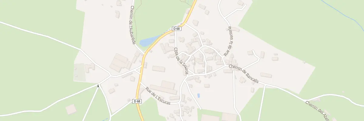 Plan du 5304 Bezonnes à Rodelle