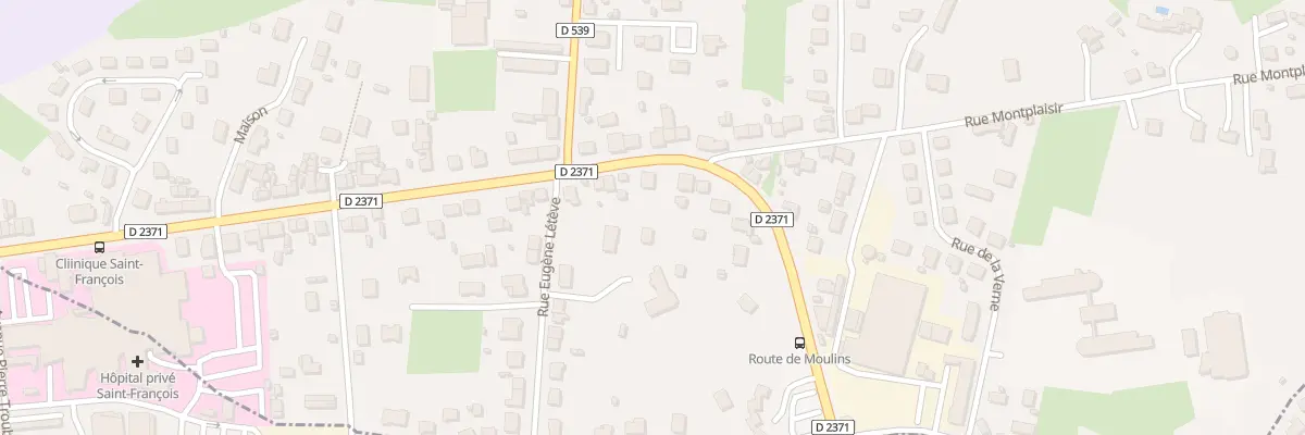 Plan du 68 Rue Ambroise Croizat à Désertines