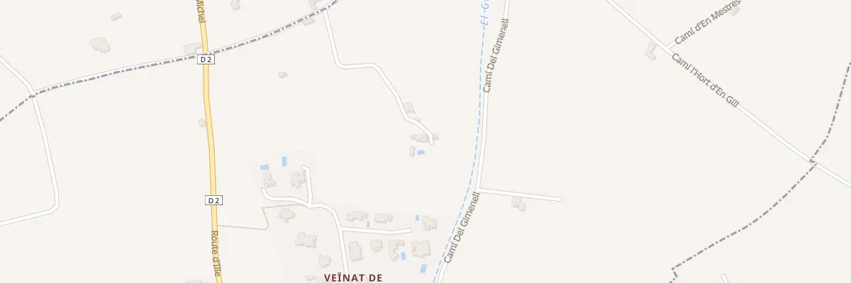 Plan du 61 Las Basses à Saint-Michel-de-Llotes
