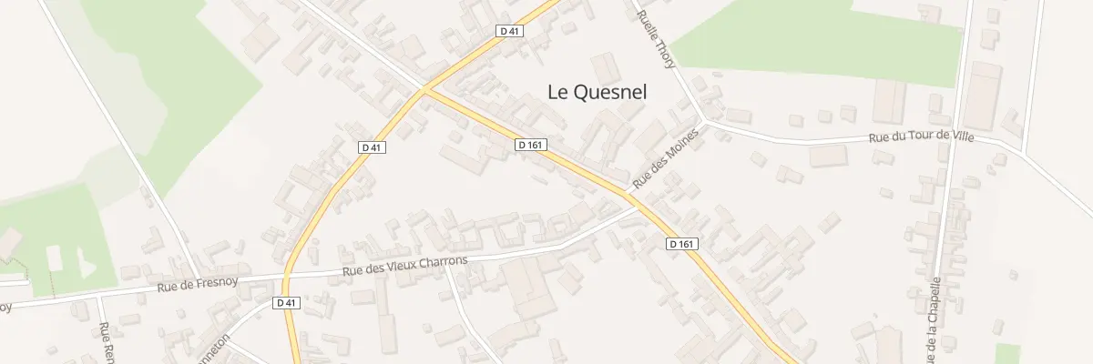 Plan du 14 Rue du Huit Mai 1945 au Quesnel