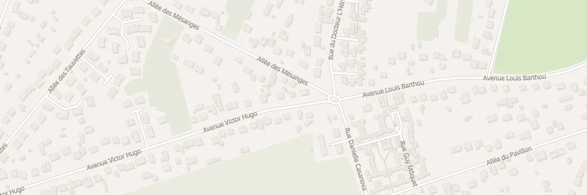 Plan du 54 Av Victor Hugo à Dammarie-les-Lys