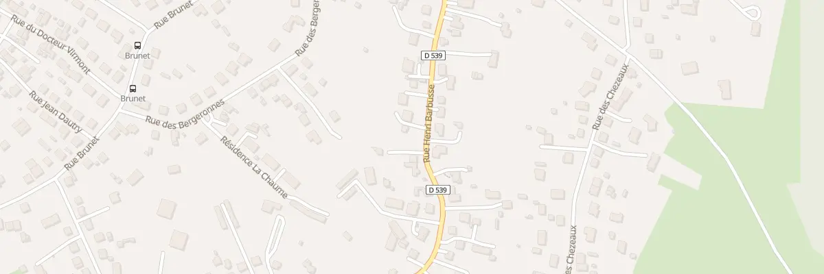 Plan du 34 Rue Henri Barbusse à Désertines