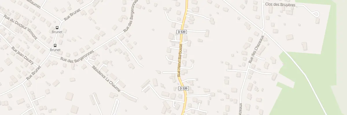Plan du 32 Rue Henri Barbusse à Désertines