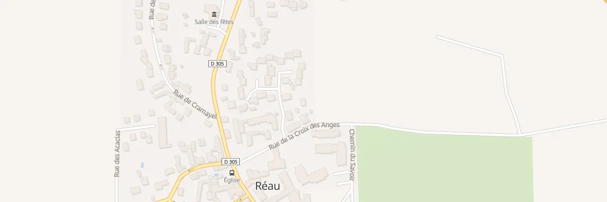 Plan du 11B Rue de la Croix des Anges à Réau