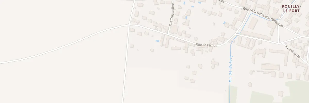 Plan du 33T Rue du Bichot à Vert-Saint-Denis