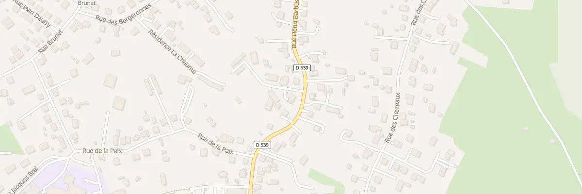 Plan du 46 Rue Henri Barbusse à Désertines