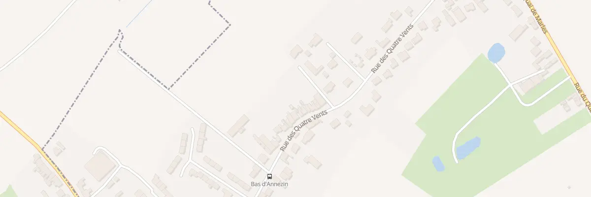 Plan du 477 Rue des 4 Vents à Annezin