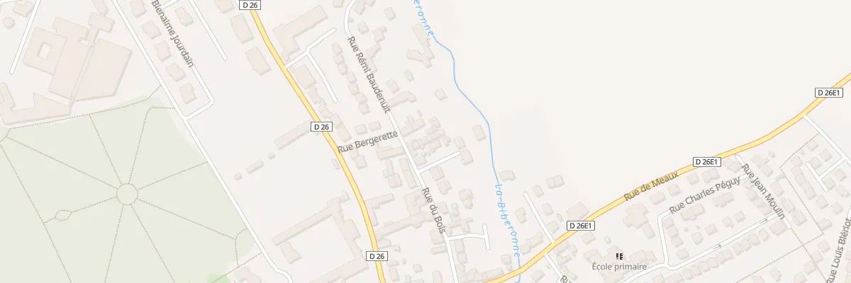 Plan du 46 Rue du Bois à Moussy-le-Vieux