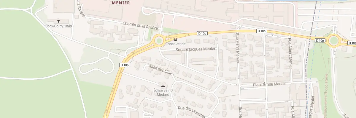 Plan du 3 Sq Jacques Menier à Noisiel