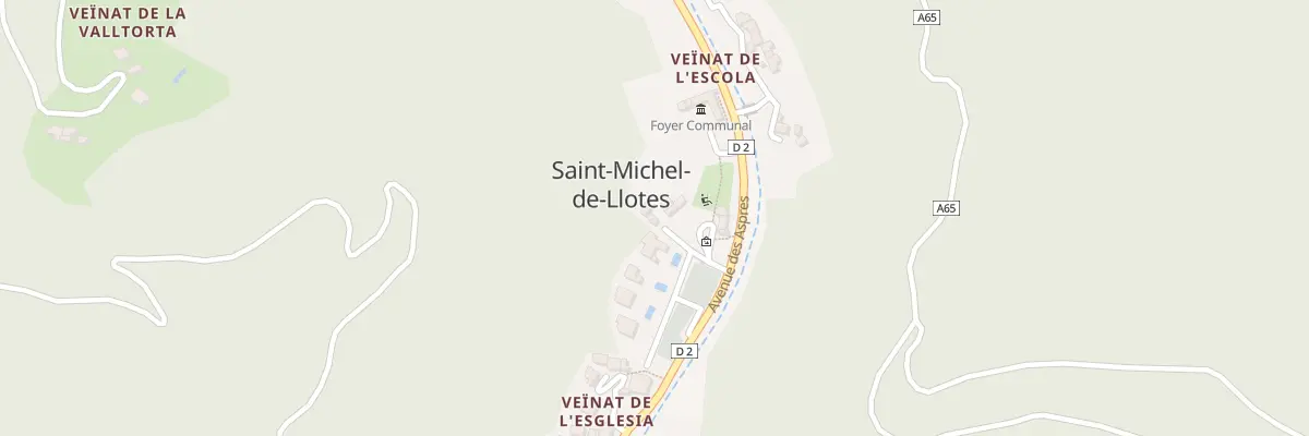 Plan du 23B Vc Veinat de l’Aire à Saint-Michel-de-Llotes
