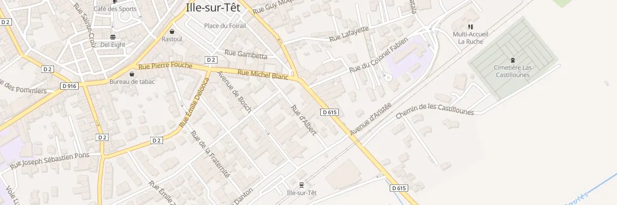 Plan du 6 Rue Louis Torcatis à Ille-sur-Têt